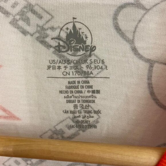 NWT Disney Parks Baymax All-Over-Print Ringer T-Shirt - Picture 4 of 5